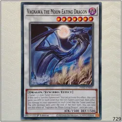 Vagnawa the Moon-Eating Dragon - PHNI-EN043 - Common 1st Edition Yugioh - Image 1