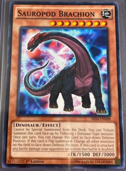 Yugioh! Sauropod Brachion - SR04-EN008 - Common - 1st Edition Near Mint, English - Image 1