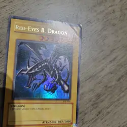 Yugioh Red-Eyes Black Dragon SDJ-001 Unlimited Edition Holo Rare Yu-Gi-Oh! - Image 2