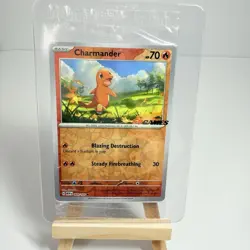 Charmander 004/165 - Pokemon 151 EB Games Promo - Sealed - Pokemon TCG Card - Image 1