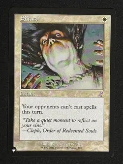 1x MTG Silence - The List Reprints (LIST) (TSR) #302 - Magic the Gathering - Image 1