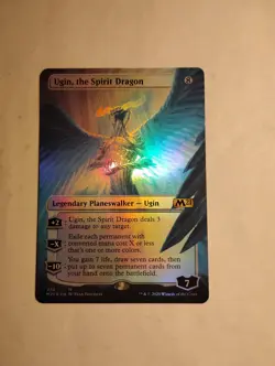 Ugin, the Spirit Dragon (Borderless) Core Set 2021 Foil - Image 1
