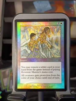 Reverent Mantra - Mercadian Masques - Foil - LP - Image 1