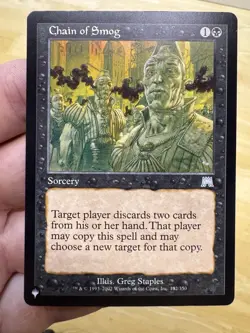 Chain of Smog MTG Magic the Gathering 132/350 The List Reprints Uncommon - Image 1