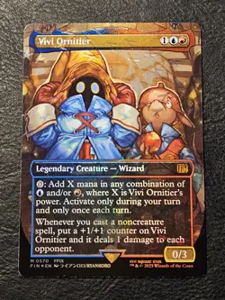 Vivi Ornitier (Borderless) (Chocobo Track Foil) Final Fantasy Foil - Image 1