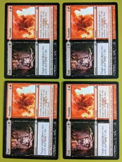 Toil Trouble x4 Dragon's Maze 4x Playset Magic the Gathering MTG - Image 1