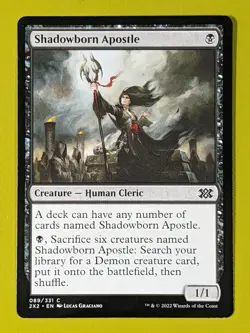 Shadowborn Apostle x1 Double Masters 2022 1x Magic the Gathering MTG - Image 1