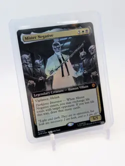 MTG - Mister Negative - FOIL Extended Art Mythic #274 - Spider-Man NM - Image 1