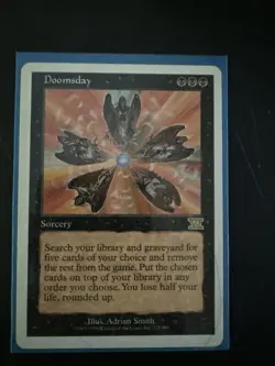 mtg classic sixth edition doomsday #121 NM unplayed - Image 1