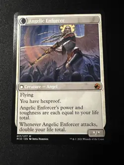 Enduring Angel / Angelic Enforcer Innistrad NM MTG - Image 2