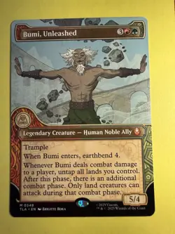 Magic ~ Bumi, Unleashed (Showcase) 348 ~ Avatar: The Last Airbender ~ Regular - Image 1