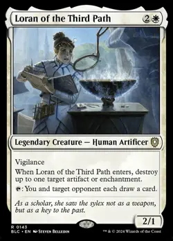 1 x Loran of the Third Path - Commander: Bloomburrow - NM-Mint - MTG - Image 1