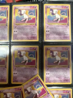 Pokemon Mew #8 Black Star Promo- Lot Of 11 (NM/MINT) US Seller - Grade Them All! - Image 3