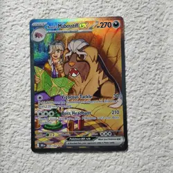 Arven's Mabosstiff ex 235/182 Sv10: Destined Rivals Pokemon TCG NM/MINT - Image 1