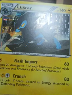 Pokemon HP Luxray 46/99 Next Destinies Holo - Image 5