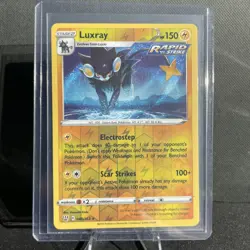 Luxray 048/163 NM Holo Rare Battle Styles Near Mint Foil Pokemon TCG Card 48/163 - Image 1