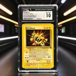 ✨ CGC 10 GEM MINT ✨ Electabuzz #2 WB Movie WOTC Black Star PROMO Pokemon 1999 - Image 1
