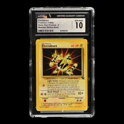 ✨ CGC 10 GEM MINT ✨ Electabuzz #2 WB Movie WOTC Black Star PROMO Pokemon 1999 - Image 2