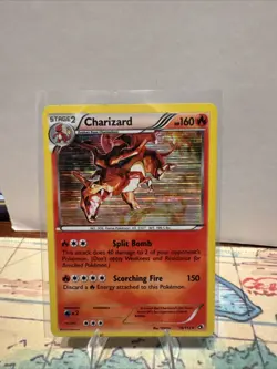 Pokemon Charizard Holo Trading Card Scorching Fire 150 HP 19/113 - Image 1