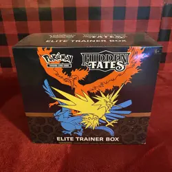 POKEMON TCG HIDDEN FATES FACTORY SEALED ELITE TRAINER BOX ETB - Image 1
