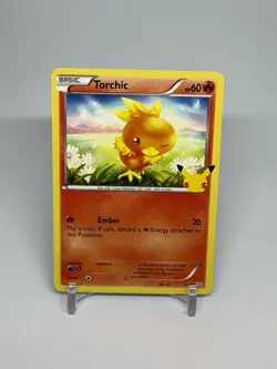 2021 Pokemon Torchic McDonalds 25th Anniversary Promo #11/25 - Image 1