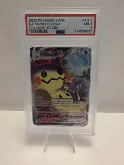Mimikyu VMAX TG17/TG30 Swsh09: Brilliant Stars Trainer Gallery Holo for sale online - Image 1