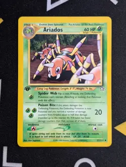 Ariados 27/111 - Pokemon TCG - 1st Edition Neo Genesis - NM - Image 1
