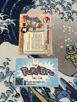 #31 Nidoqueen - Pokemon Topps Textured Holo Card - Black Logo - Image 4