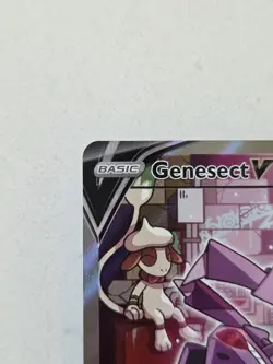 Genesect V (Alternate Full Art) Ultra Rare SWSH08: Fusion Strike 255/264 Pokemon - Image 3