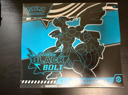 Pokemon TCG Black Bolt Elite Trainer Box Factory Sealed - NEW - Image 1