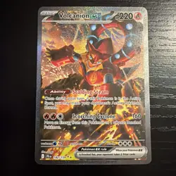 Pokemon TCG Volcanion EX Special Illustration Rare Card 182/159 Journey Together - Image 1