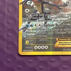 Gyarados EX 123/122 Secret Rare Full Art 2016 Pokemon XY Breakpoint NM - Image 2