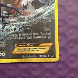 Gyarados EX 123/122 Secret Rare Full Art 2016 Pokemon XY Breakpoint NM - Image 3