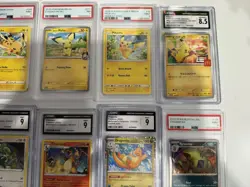 10 PSA CGC Graded Pokemon Lot Umbreon Charizard McDonald’s Pikachu Promo - Image 3