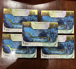 Nintendo Pokemon TCG Origin Forme Dialga and Palkia VStar Box lot of 5 - Image 3