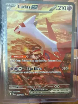 Latias ex 239/191 SIR Alt Art Surging Sparks Pokemon TCG - Image 1
