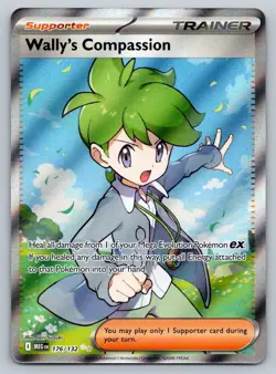 Wally's Compassion - Mega Evolution - - Ultra Rare - 176/132 - Pokemon - - NM - Image 2