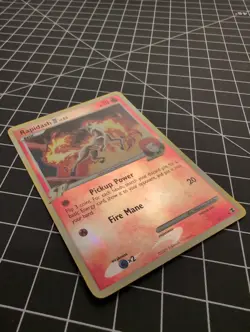 Rapidash 47/111 Reverse Holo Rising Rivals Pokemon Card - Image 3
