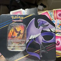 Pokemon TCG: Crown Zenith Galarian Articuno Tin Factory SEALED 5 Packs! - Image 1