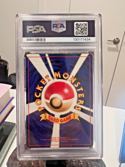 1999 Pokemon Japanese Gym 2 Sabrina’s Gengar Holo PSA 7 #94 Near Mint SWIRL - Image 3