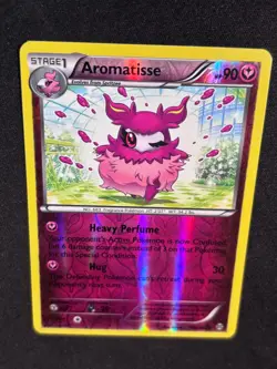 Pokemon - Aromatisse - 106/162 - Rare - Reverse Holo - XY - BREAKthrough - NM - Image 5