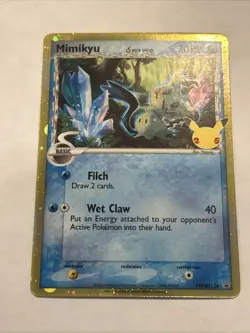 Pokemon Mimikyu (Delta Species) SWSH136 SWSH: Sword & Shield Promo Cards Holo NM - Image 5