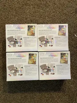 Pokemon TCG Prismatic Evolutions Elite Trainer Box ETB Sealed (Set of 4) - Image 3