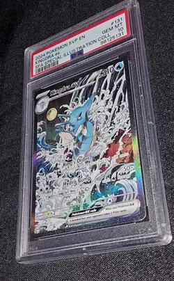 2024 POKEMON SVP EN-SV BLACK STAR PROMO #131 KINGDRA EX PSA 10 - Image 2