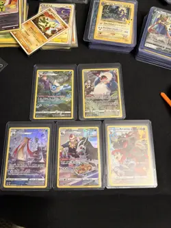 Crown Zenith (Lot of 5) Galarian Gallery Pokemon Cards Near Mint - Image 1