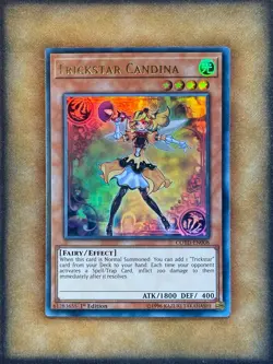 Yugioh Trickstar Candina COTD-EN008 Ultra Rare 1st Ed NM - Image 1