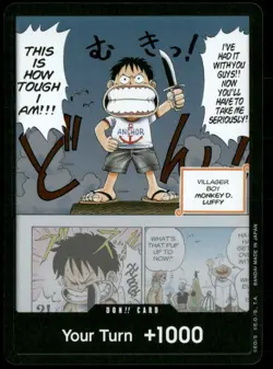 DON!! Card Young Luffy Devil Fruits Collection Vol. 1 DON!! One Piece - Image 1