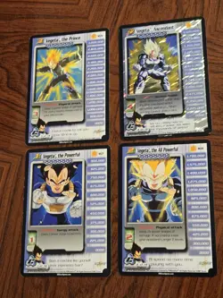 Dragon Ball Z cards Vegeta cell saga Personality - Image 1