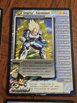 Dragon Ball Z cards Vegeta cell saga Personality - Image 5