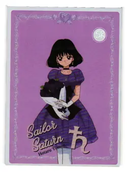 Sailor Saturn Hotaru Tomoe SR SR-54-08 Sailor Moon Crystal Anime Card - Image 1